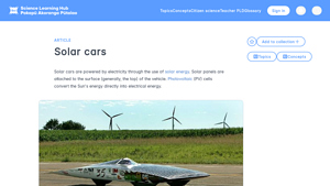 Science Learn - Solar Cars