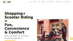Scoozer - Electric Shopping Scooter