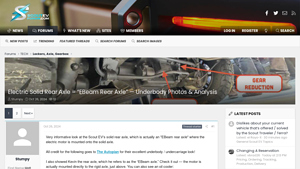 Scout EV - EBeam Rear Axle
