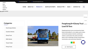 Hubei Dayun - Fengshang 8×4 Dump Truck