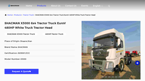 SHACMAN - X3000 6x4 Tractor Truck