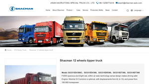 Shacman - SX3315 & SX3318 Series Trucks