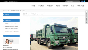 Sino Heavy Vehicles - ZZ3257N3647 6x4 Truck