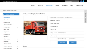 Sinotruk - HOWO Dump Truck