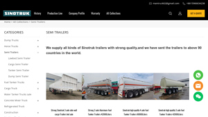 Sinotruk HOWO - Semi-Trailers