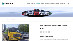 SINOTRUK - HOWO NX 6×4 Tractor Truck