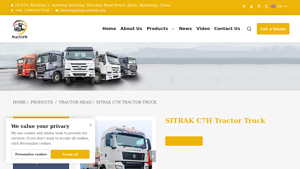 Sinotruk - SITRAK C7H 440 6X4 Tractor Truck