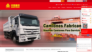 Sinotruk - HOWO 6X4 Crane Truck