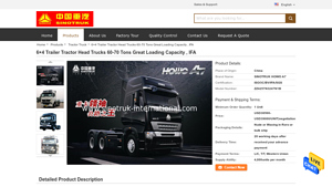 SINOTRUK - HOWO A7 Tractor Truck