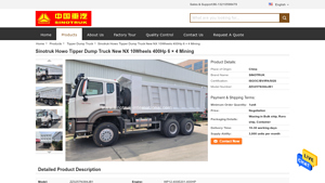 Sinotruk - ZZ3257N384JB1 Truck