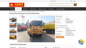 Sino Howo - 30 Tons Dump Truck 371