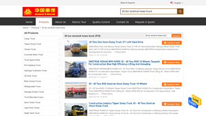 Sinotruk - 30 Ton Howo Dump Truck