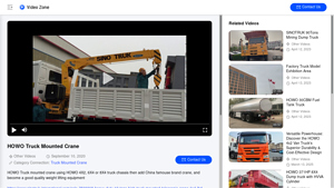 HOWO - Truck Mounted Crane