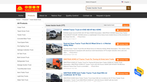 SINOTRUK - HOWO Tractor Truck Models