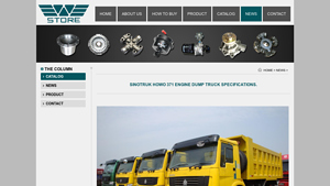 SINOTRUK - HOWO 371 ENGINE DUMP TRUCK