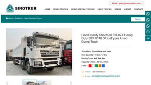 Shacman - Heavy Duty Tipper Dump Truck