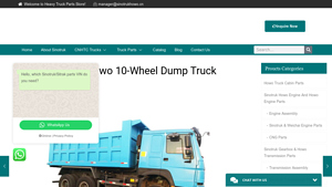 SINOTRUK-HOWO - 10-Wheel Dump Truck