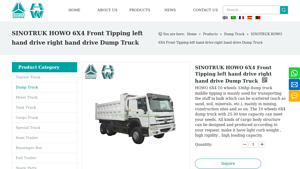 Sinotruk HOWO - 6X4 Dump Truck