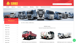 Sinotruk - HOWO Trucks