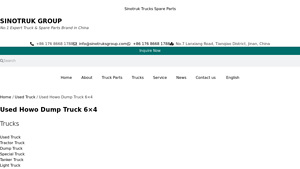 Howo - Used Dump Truck 6×4