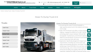 Sinotruk - Howo TX Dump Truck 6x4