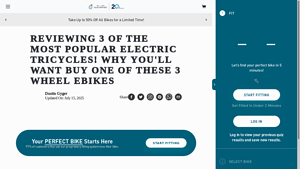 Sixthreezero - EvryJourney Cruiser e-trike