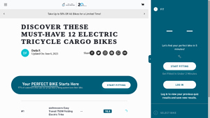 Sixthreezero - Electric Cargo Tricycles