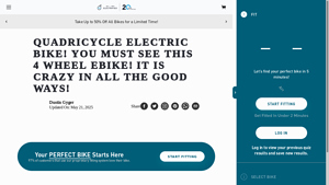 Sixthreezero - Quadricycle Electric Bike