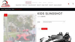 Slingshot - Kids 2-Seater Electric Ride-On Car