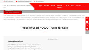 Snail Truck - Refurbished HOWO Trucks