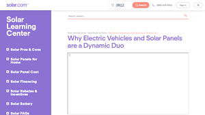 Solar.com - EVs & Solar Panels