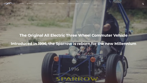 Sparrow EV - Single Passenger Electric Commuter Vehicle