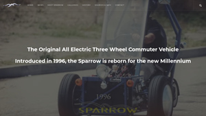 Sparrow EV - Single Passenger Electric Commuter Vehicle