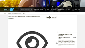 Mini Cooper Electric - 2023 Prototype