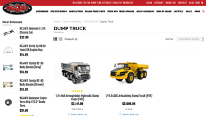 RC4WD - 1/14 Dump Trucks