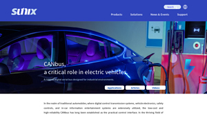 Sunix - CANbus Solutions for Electric Vehicles