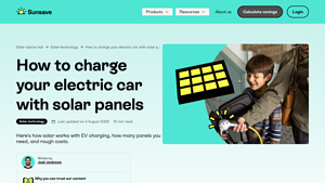 SunSave - Solar-Compatible EV Chargers