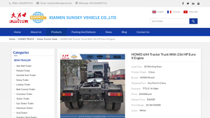 HOWO - 6X4 Tractor Truck