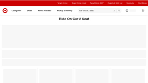 Target - Electric 2 Seat Ride-On Cars for Kids