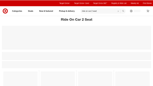 Target - Electric 2 Seat Ride-On Cars