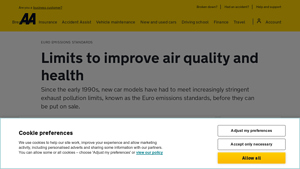 The AA - Euro Emissions Standards