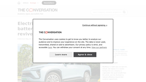 The Conversation - Swappable EV Batteries