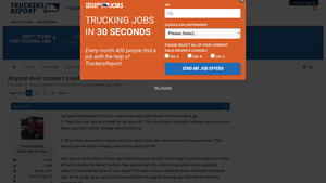 Truckers Report - 6x4 to 6x2 Conversion Options