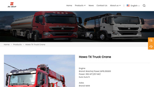 Shandong ZW Vehicle Group - Howo TX Truck Crane
