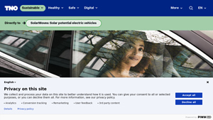 TNO - Sustainable On-Board Solar Solutions for Vehicles