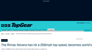 Top Gear - Rimac Nevera