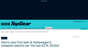 Volkswagen - ID.One Electric Car