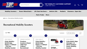 Top Mobility - Recreational Mobility Scooters