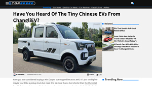ChangLiEV - Mini EV, Mini SUV, and Mini Pickup