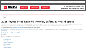 Toyota - SofTex® Upholstery & Power Seats